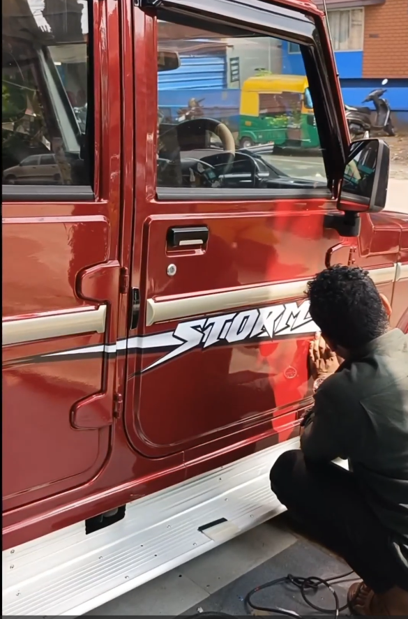 Mahindra Bolero Storm Side Sticker Decal Kit